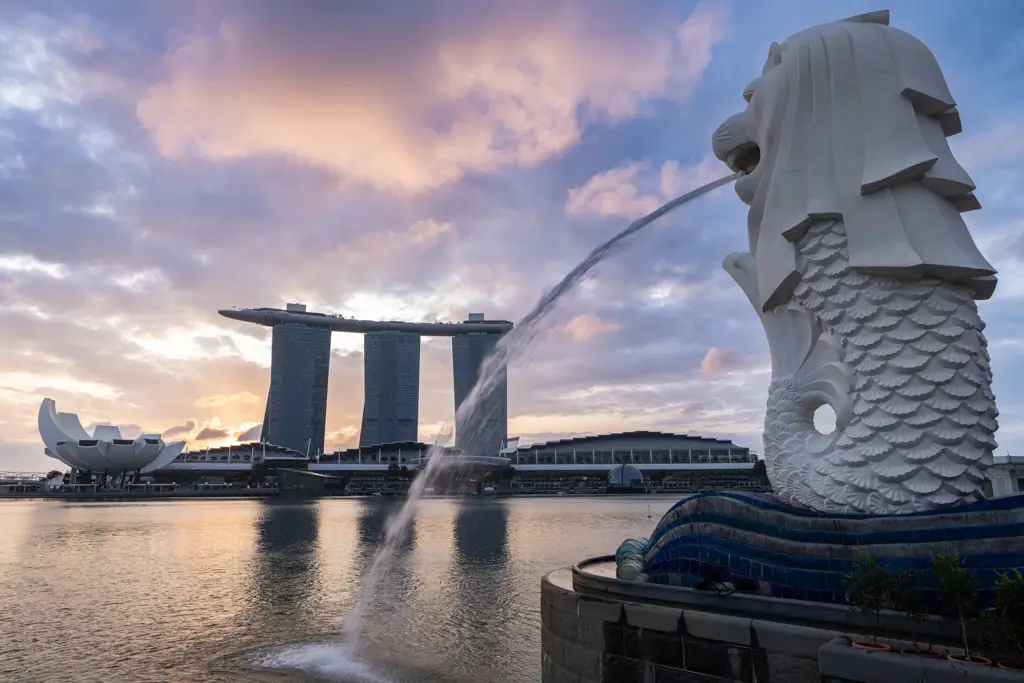 Singapore sights - Merlion Park